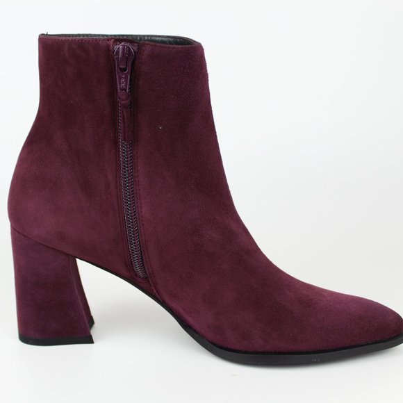 NEW Stuart Weitzman Suede Ankle Boots - Block Heel for Fall Work or Weekend - Picture 9 of 14